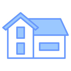 Villa Icon Element For Design