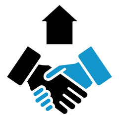 Contract Icon Element For Design
