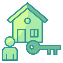 Tenant Icon Element For Design