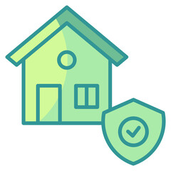 Insurance Icon Element For Design