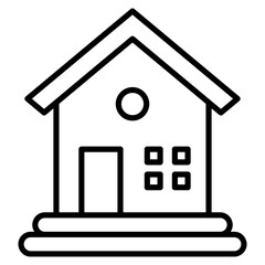 House Icon Element For Design