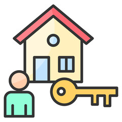 Tenant Icon Element For Design