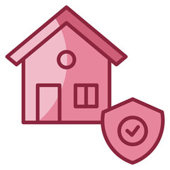 Insurance Icon Element For Design
