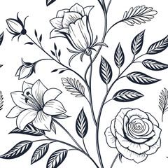 seamless floral pattern