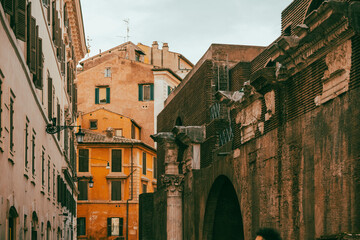 Santa Maria sopra Minerva is one of the major churches of the Order of Preachers in Rome, Italy. The church's name derives from the fact that the first Christian church structure on the site was built
