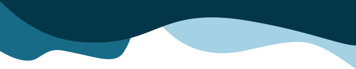 Abstract Wave Business Header Element