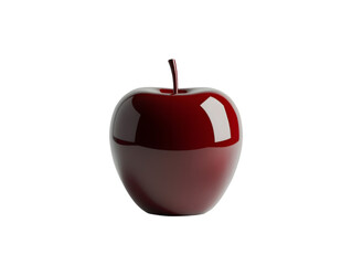 Obraz premium Red glossy apple