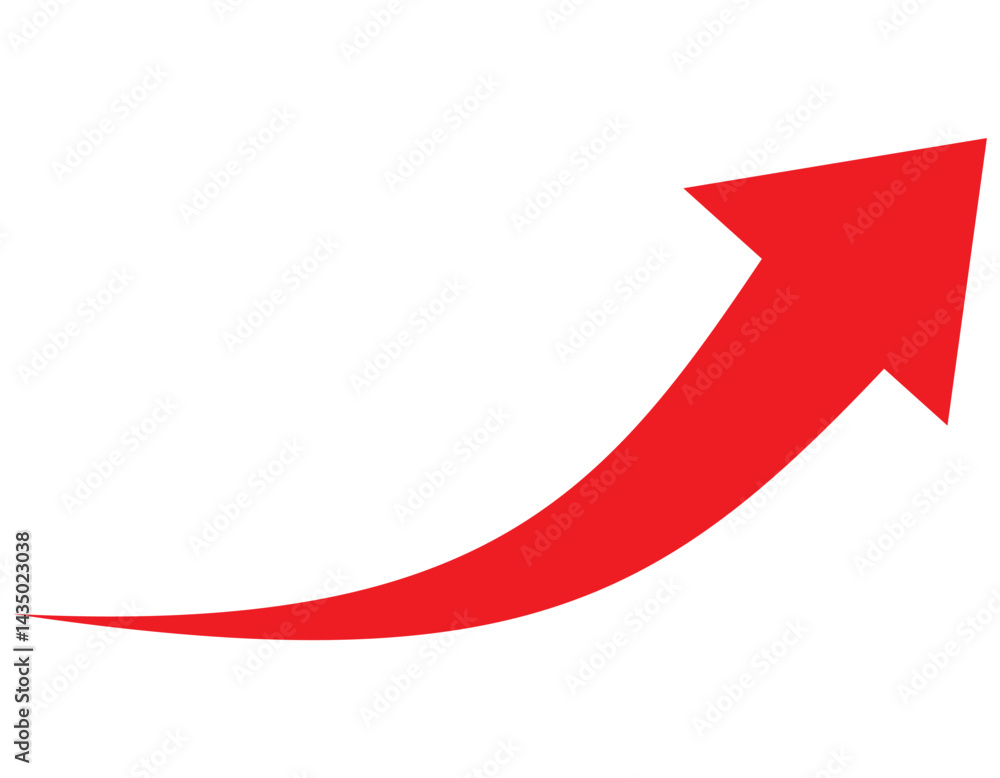 Poster arrow element vector design
