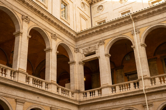 Sant'Ivo alla Sapienza is a Catholic church in Rome. Built in 1642&ndash;1660 by the architect Francesco Borromini, the church is widely regarded a masterpiece of Roman Baroque architecture. 