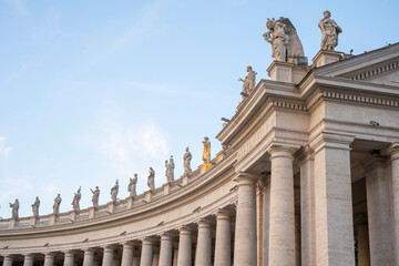 The Papal Basilica of Saint Peter in the Vatican, or simply Saint Peter's Basilica, is a church of the Italian High Renaissance located in Vatican City, an independent microstate enclaved within 