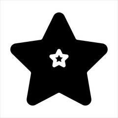 STARFRUIT glyph icon vector illustration isolated on white background