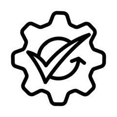 automation Line Icon