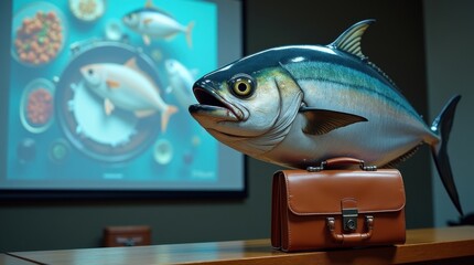 Celebrating world tuna day a culinary showcase of tuna dishes in a business environment