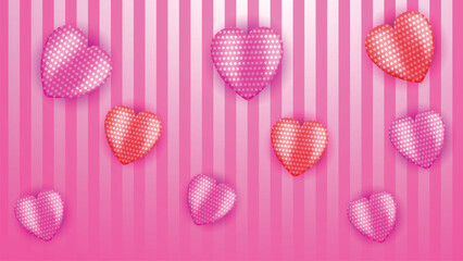 Mother's Day Gradient Vector Background with Love for Background Invitation