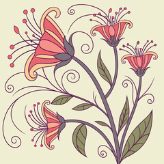 Flowers wall background with amazing red,orange,pink,purple,green and white chrysanthemum flowers ,Wedding decoration, hand made Beautiful flower wall background Beautiful red tulip border at light gr