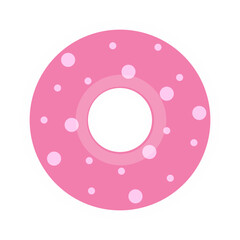 Simple lifebuoy illustration for safety and rescue themes