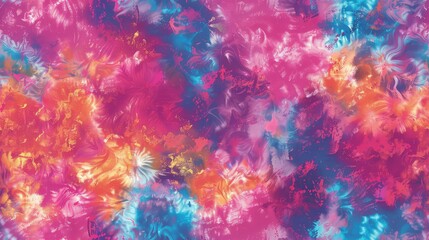 Multicolor tie dye pattern background