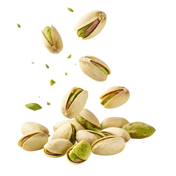 flying pistachios png pistachio nuts flying png shelled pistachios motion png nut pieces in air png healthy snack png transparent background image