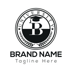 This vector design features a sports icon against an abstract backdrop with a stylized man, suitable for a business logo or technology concept illustration B Logo template