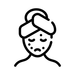 acne line icon