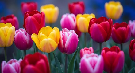 Chromatic Bloom AI Generated