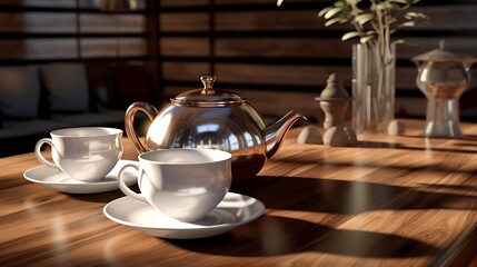 Morning Tea Tranquility
