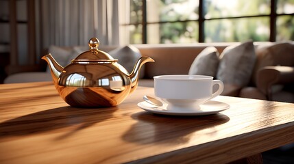 Morning Tea Tranquility
