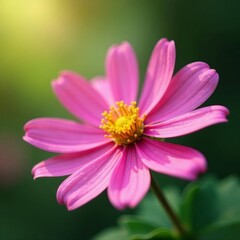 Obraz premium Pink petals on plant inflorescence in soft focus, soft, springtime