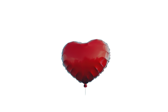 Celebrate with a red heart balloon perfect for weddings birthdays or romantic themed party decorations