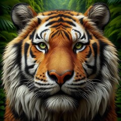 Fototapeta premium portrait of a bengal tiger