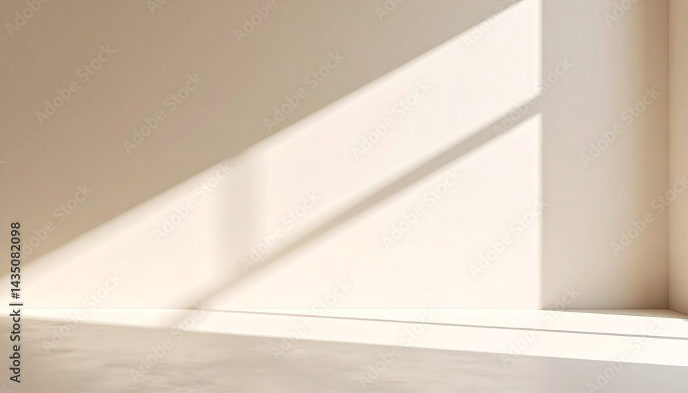 Poster 3d background products display brown scene with platform. background vector 3d rendering with podium