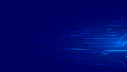 futuristic and abstract digital tech circuit mesh background design