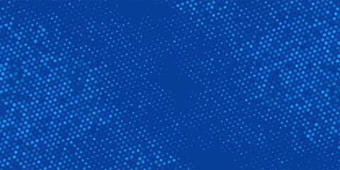Blue Tech Finance Fintech Background Abstract Pixel Pattern. Abstract Business Tech Science Vector Backdrop.