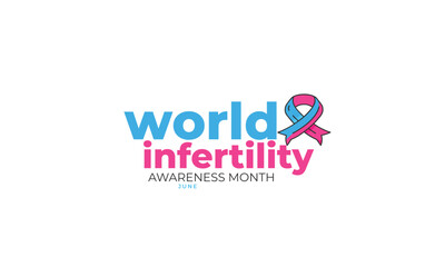 Infertility Awareness Month. background, banner, card, poster, template. Vector illustration.
