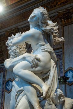 The Rape of Proserpina (Italian: Ratto di Proserpina), more accurately translated as The Abduction of Proserpina, is a large Baroque marble group sculpture by Italian artist Gian Lorenzo Bernini, exec