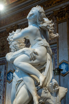 The Rape of Proserpina (Italian: Ratto di Proserpina), more accurately translated as The Abduction of Proserpina, is a large Baroque marble group sculpture by Italian artist Gian Lorenzo Bernini, exec