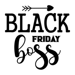 Black Friday Boss svg 