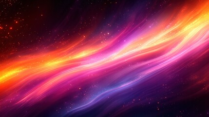 Fototapeta premium Abstract vibrant energy flows. Dynamic swirling colors