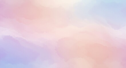 Fototapeta premium Pastel Dreamscape AI Generated