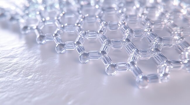 Molecular lattice structure