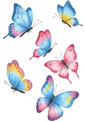 Pastel Flutter AI Generated