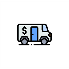 truck icon vector illustration