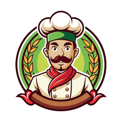 Cartoon Chef Illustration