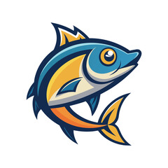 Abstract Fish Illustration