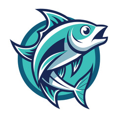 Abstract Fish Illustration