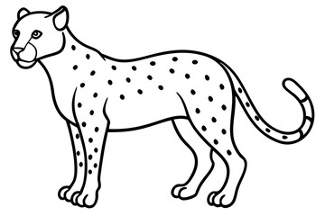 Swift Cheetah Outline
