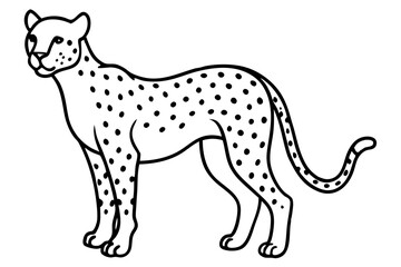 Swift Cheetah Outline