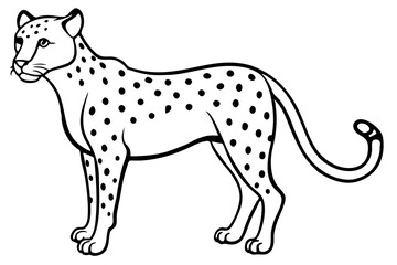 Swift Cheetah Outline