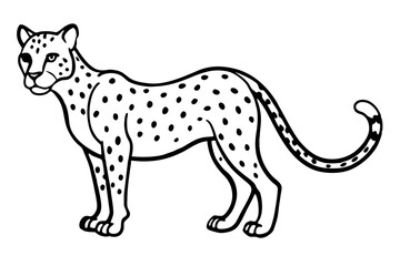 Swift Cheetah Outline