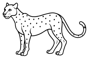 Swift Cheetah Outline